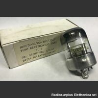 1AB5 Valvola  1AB5  Pentodo miniatura SYLVANIA Componenti elettronici