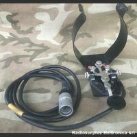 J-45+U-229/U J-45 Tasto telegrafico con spina U-229/U Accessori per apparati radio Militari