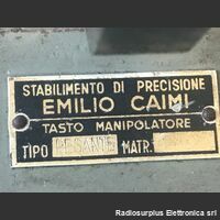 CW EMILIO CAIMI  EMILIO CAIMI tipo Pesante   Tasto manipolatore della Regia Aeronautica  degli anni 30 Accessori per apparati radio Militari
