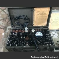 I-177-A + MX-949A/U Tube Tester I-177-A + Adapter kit MX-949A/U  Prova valvole  U.S. Army + adattatore  In ottimo stato, con manuale originale. Test e Strumenti di Misura Militari