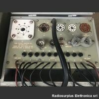 I-177-A + MX-949A/U Tube Tester I-177-A + Adapter kit MX-949A/U  Prova valvole  U.S. Army + adattatore  In ottimo stato, con manuale originale. Test e Strumenti di Misura Militari