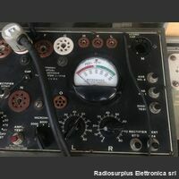 I-177-A + MX-949A/U Tube Tester I-177-A + Adapter kit MX-949A/U  Prova valvole  U.S. Army + adattatore  In ottimo stato, con manuale originale. Test e Strumenti di Misura Militari