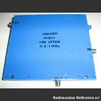 Anared60364 Pin Attenuator ANARED 60364 Accessori per strumentazione