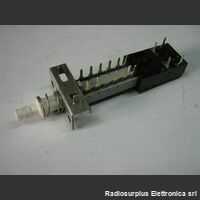 B3C212 Doppio Interruttore + Doppio deviatore  con staffa.  Fiss. 18mm Commutatori e Interruttori