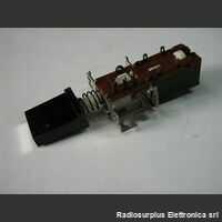 B4C329 Doppio Interruttore + deviatore Telefunken con staffa.  Fiss. 31mm Commutatori e Interruttori
