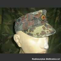 BerettoBUNDestivo Berretto estivo mimetizzato in tema -VINTAGE, Foresta Europea Militaria