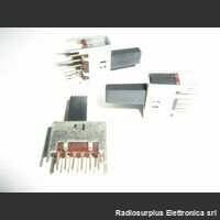 CCS2V2P Commutatore da Circuito stampato 2vie 2 posizioni .Verticale Commutatori e Interruttori