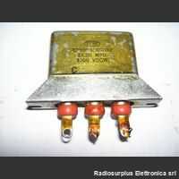 CP69 Doppio Condensatore Carta Olio TORE 2X 0.05uF 1000Volt Condensatori