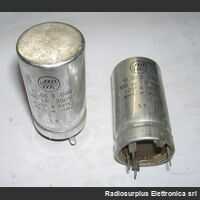 100u300v Condensatore Elettrolitico DUCATI 100uF  300Volt Condensatori