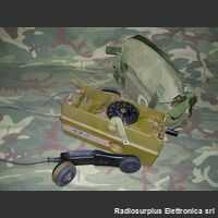 FT-58/72 Telefono da campo DANESE con combinatore FT-58/72 Apparati radio militari
