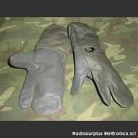 GuantiMoto Guanti da tiro in pelle e stoffa per climi freddi Militaria