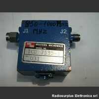 ICU7535 Coassial Isolator WESTERN MICROWAVE ICU 7535-1 Accessori per strumentazione
