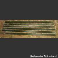 Kit6palialluminio Pali di sostegno in alluminio - 6 pezzi da mt 1,20 innestabili- Altezza max. mt 7,20 Militaria