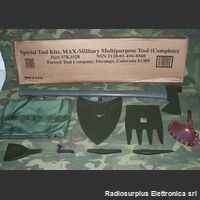 Kitforrest Kit di attrezzi speciale per tutti i veicoli militari Multi purpose Tool  U.S. Army Miscellanea