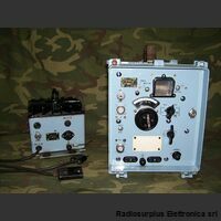PRC323 Ricevitore Portatile P-323 Apparati radio militari