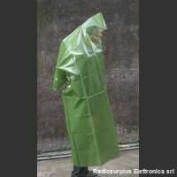 Ponchoimpermeabile Poncho Militare Impermeabile in Plastica verde Militaria