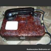 TA57 Telefono da campo RUSSO TA-57 Apparati radio militari
