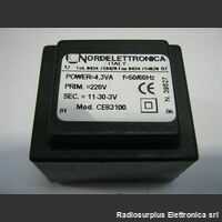 TRCE83100 Trasformatore Alimentazione 11 + 30 + 3  Volt 4,3VA Trasformatori e Filtri Rete