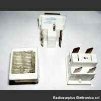 COD1120 Interuttore a pulsante luminoso 10A 250Volt mis. 22x22 Materiale elettrico