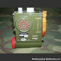 BE375 Ricetrasmettitore Emergenza Aeronautico SARBE 5 - B.E.375 Apparati radio militari