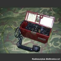 TC-72 Telefono da campo RUMENO TC-72 Apparati radio militari