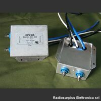 epcosB84132-A60 Filtro Rete monofase 50A  AC/DC Trasformatori e Filtri Rete