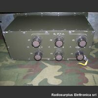 Marconi Italiana dis. 104-1471/0 Pannello Ripartizione Circ. Canali MUX-PTE Marconi Italiana dis. 104-1471/01 Apparati radio