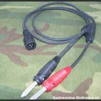 CavoBattRV2/400 Cavo per la ricarica della batteria della radio RV2/400 -nuovo Apparati radio
