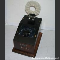DBD GO-01 Radio Galena orizzontale e bobina a nido d'api Apparati radio civili