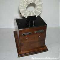 DBD GO-01 Radio Galena orizzontale e bobina a nido d'api Apparati radio civili