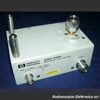 HP 41951 Impedance Test Adapter HP 41951-61001 Accessori per strumentazione