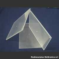 PLEX Pannello Plexglass Bianco neutro cm 16x21 spesso mm5 Ricambi vari