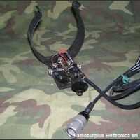 ELMER 17146/A Tasto CW con aggancio a gambale  ELMER 17146/A con connettore U-228/U Accessori per apparati radio Militari