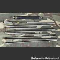AN-224A Antenna ripiegabile AN-224A/ RV-3/13/P con  Base a molla AB-129 Apparati radio militari