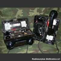 FF-OB/ZB COPPIA Telefoni da campo   FF-OB/ZB Tedeschi Apparati radio