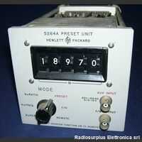 HP 5264A Modulo Preset Unit HP 5264A Accessori per strumentazione