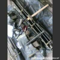 SA-101/A Sistema sollevamento e sostegno pali per antenne SA-101/A -COMPLETO DI PALI(albero di antenna) Apparati radio