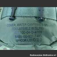 SP0100-04-D-4188 Contenitore morbido per acqua con custodia  U.S. Army Militaria