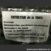 Tenda da Campo Francese 2x1,5 Tenda da Campo Francese -due posti- 2x1,5 Militaria