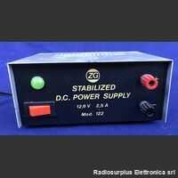 ZETAGI mod. 122 Alimentatore Stabilizzato ZETAGI mod. 122 Strumenti