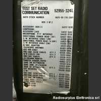 MARCONI 52955-324L  Kit Test Set Radio Communications MARCONI 52955-324L Strumenti