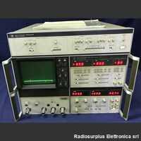 HP 8505A+HP 8501A Network Analyzer  HP 8505A  Con Storage Normalizer HP 8501A Strumenti