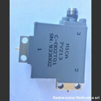 7Y213 C-00-2T01 Isolator -circolatore-  MICA mod. 7Y213 C-00-2T01  Frequenza 1050 - 1350 Mhz. Accessori per strumentazione