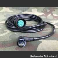 5995-15-068-7534 Cavo collegamento Audio 5995-15-068-7534 Cavo con spina UG-77 e VBA7 Accessori per apparati radio Militari