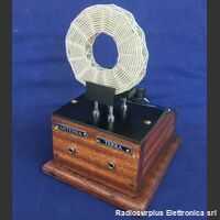 DBL002 Classica Radio con rivelatore a Galena e bobina a nido d'api Apparati radio