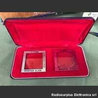 GILLETT & SIBERT M33411 Comparison Microscope Unit  GILLETT & SIBERT M33411   Microscopio con accessori  Scatola originale in legno Miscellanea