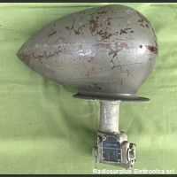 TMG/37/4168 Loop Antenna Aeronautica  TMG/37/4168  Antenna ad anello circolare per  la navigazione aerea via radio Accessori per apparati radio Militari