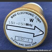 BIRD 150-1 Tappo per wattmetri Bird  BIRD mod. 150-1  1 W da 150 - 250 Mhz Accessori per strumentazione