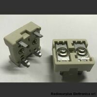 28A13 Doppio Compensatore Ceramica  Isolato in mica  280-320 pf Componenti elettronici