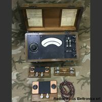 ELLIOTT BROTHERS Century  D.C. Testing Set  ELLIOTT BROTHERS  Misuratore di tensione e corrente  0-750 Volt  0-600 Amper Accessori per apparati radio Militari